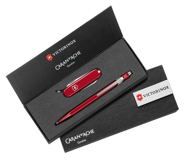 Caran d'Ache 849 ボールペン + Victorinox セット 849 Set de Regalo Victorinox-Bolígrafo Swiss-Gift – Caran d'Ache