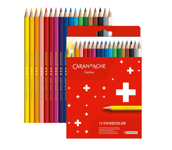 SWISSCOLOR de 18 colores ( PERMANENTES )