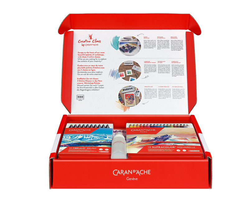 Surtido de productos Creative Box + 3 clases en línea