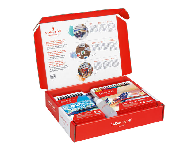 Surtido de productos Creative Box + 3 clases en línea