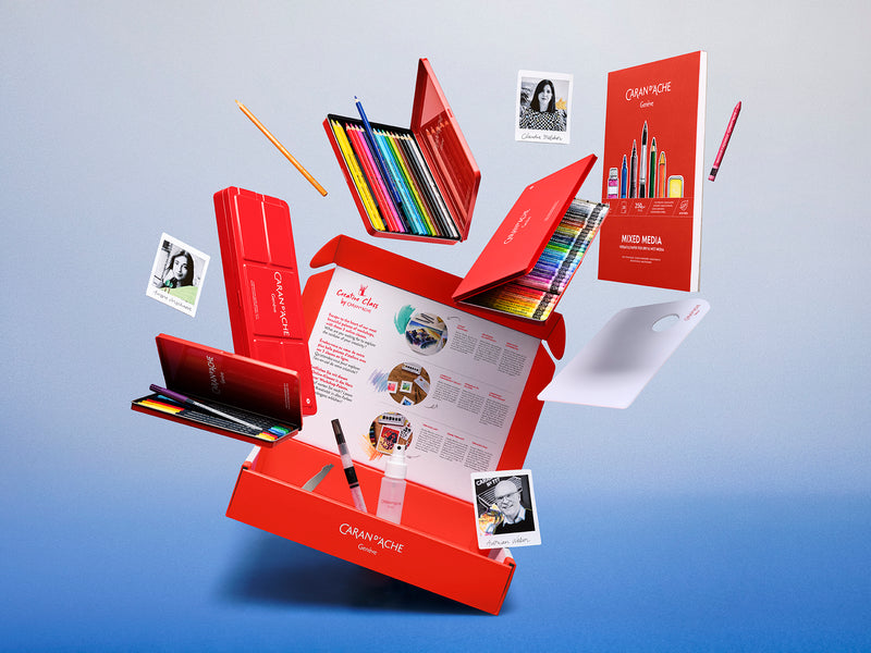 Surtido de productos Creative Box + 3 clases en línea