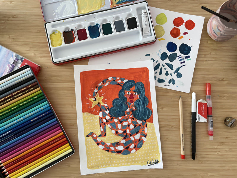 Surtido de productos Creative Box + 3 clases en línea