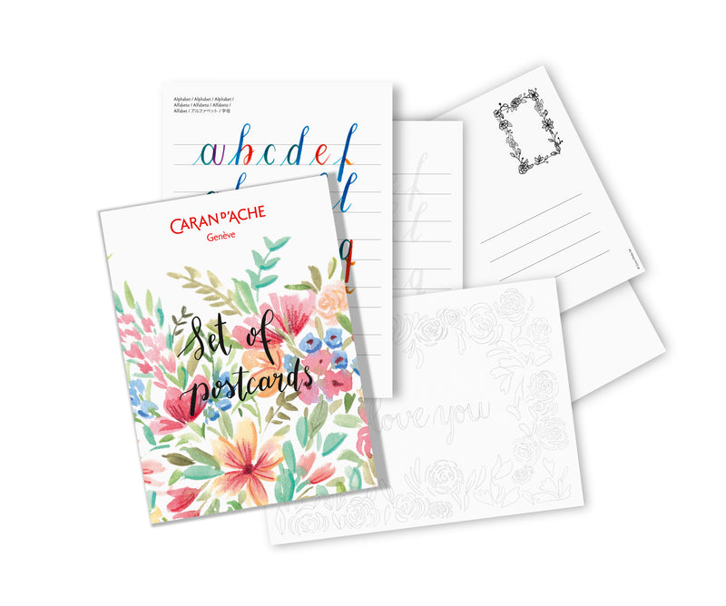 Set de Colouring y Lettering Botánico por Julie Thomas + 1 clase en línea