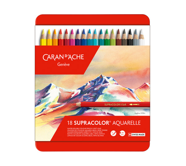 ARTIST SUPRACOLOR SOFT AQUARELLE 18 colores