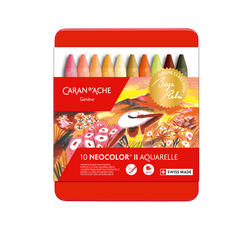 NEOCOLOR II BEYA REBAÏ TONOS CÁLIDOS 10 PCS / EDICION LIMITADA + Clase Creativa