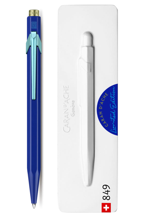 849 CLAIM YOUR STYLE Bolígrafo Azul
