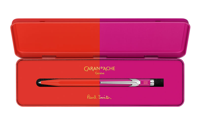 849™ PAUL SMITH en Warm Red & Melrose Pink Bolígrafo de Edición Especial