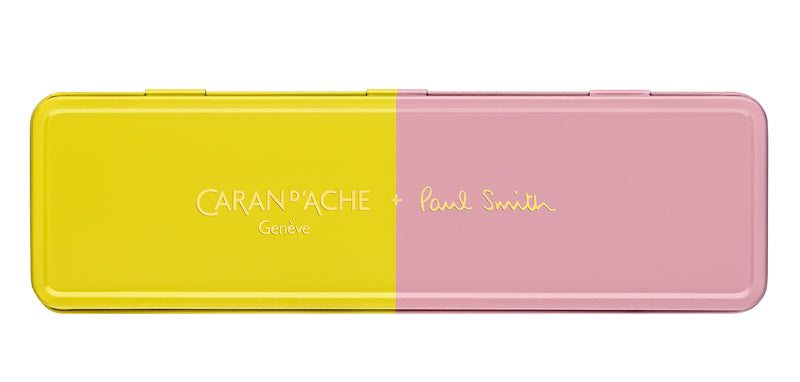 849™ PAUL SMITH Bolígrafo en Chartreuse Yellow & Rose Pink de Edición Especial