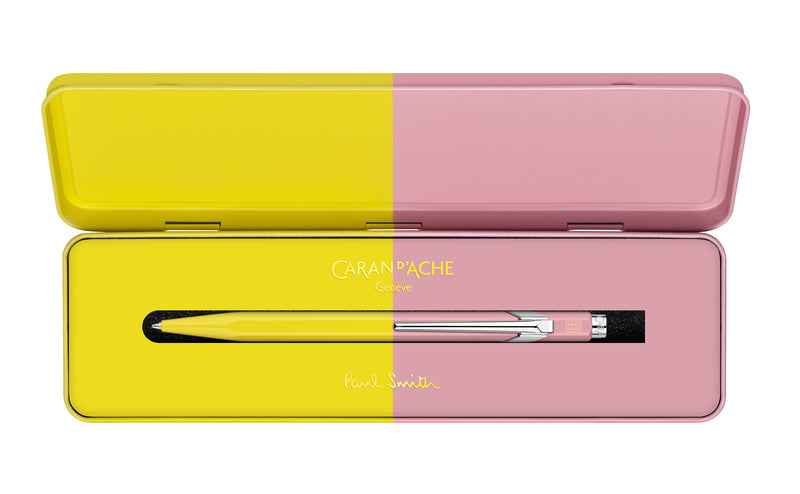849™ PAUL SMITH Bolígrafo en Chartreuse Yellow & Rose Pink de Edición Especial