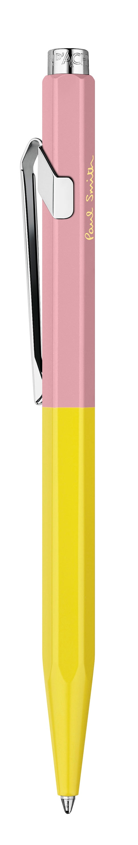 849™ PAUL SMITH Bolígrafo en Chartreuse Yellow & Rose Pink de Edición Especial