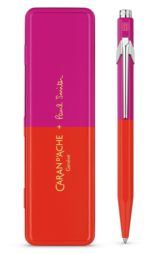 849™ PAUL SMITH en Warm Red & Melrose Pink Bolígrafo de Edición Especial