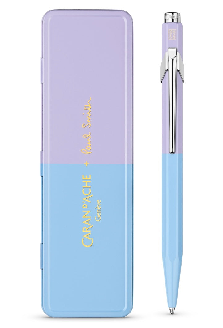 849™ PAUL SMITH Bolígrafo en Sky Blue & Lavender Purple de Edición Especial
