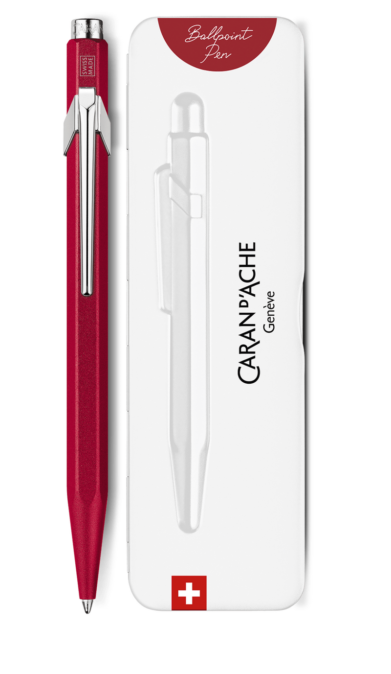 849 POPLINE Bolígrafo COLORMAT-X Rojo