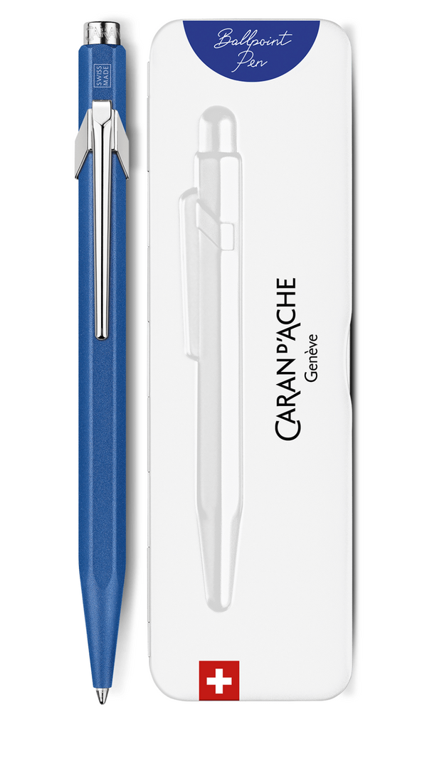 849 POPLINE Bolígrafo COLORMAT-X Azul