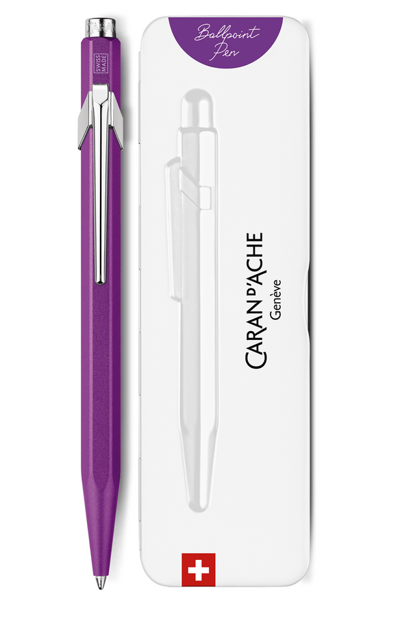 849 POPLINE Bolígrafo COLORMAT-X Violet