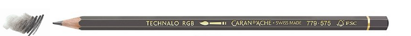 SET DE GRAFITO - 6 lápices TECHNALO surtidos (2B, HB, B) Acuarelables