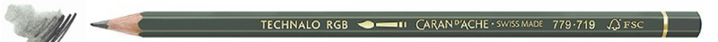 SET DE GRAFITO - 6 lápices TECHNALO surtidos (2B, HB, B) Acuarelables