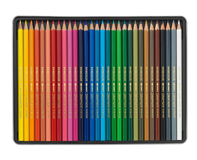 SWISSCOLOR de 30 colores - Caran d'Ache Colombia