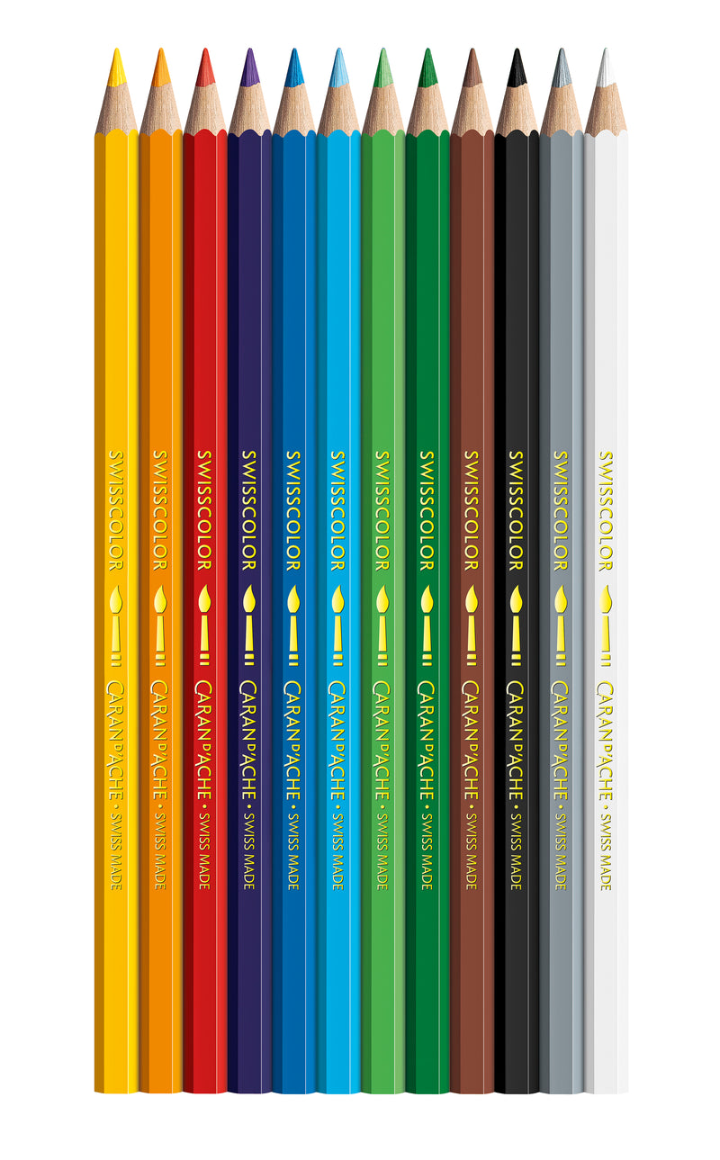 SWISSCOLOR de 12 colores ( SOLUBLE EN AGUA )