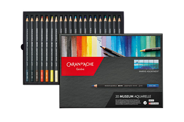 ARTIST MUSEUM AQUARELLE 20 colores Marina - Caran d'Ache Colombia