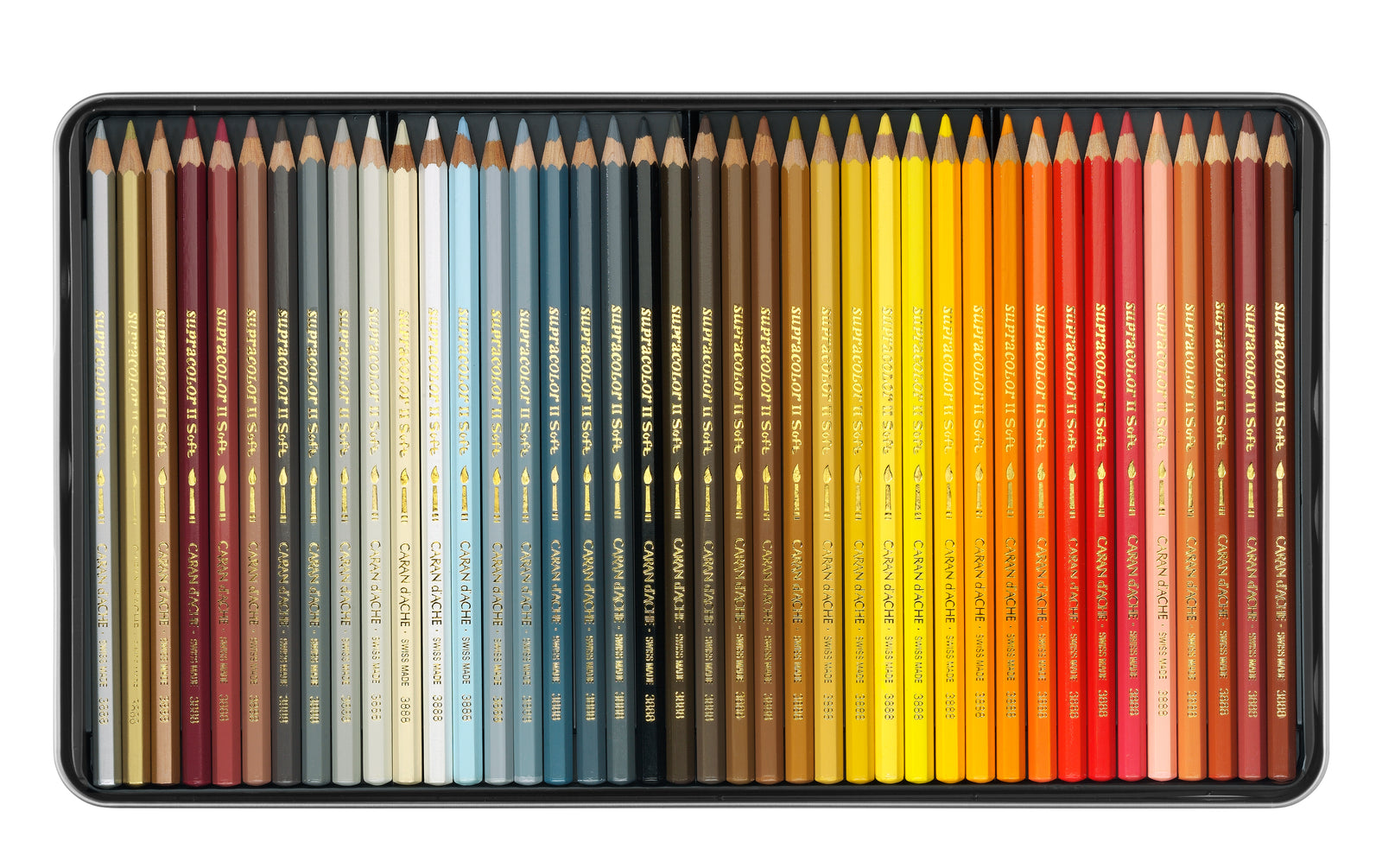ARTIST SUPRACOLOR SOFT AQUARELLE 80 colores – Caran d'Ache · E