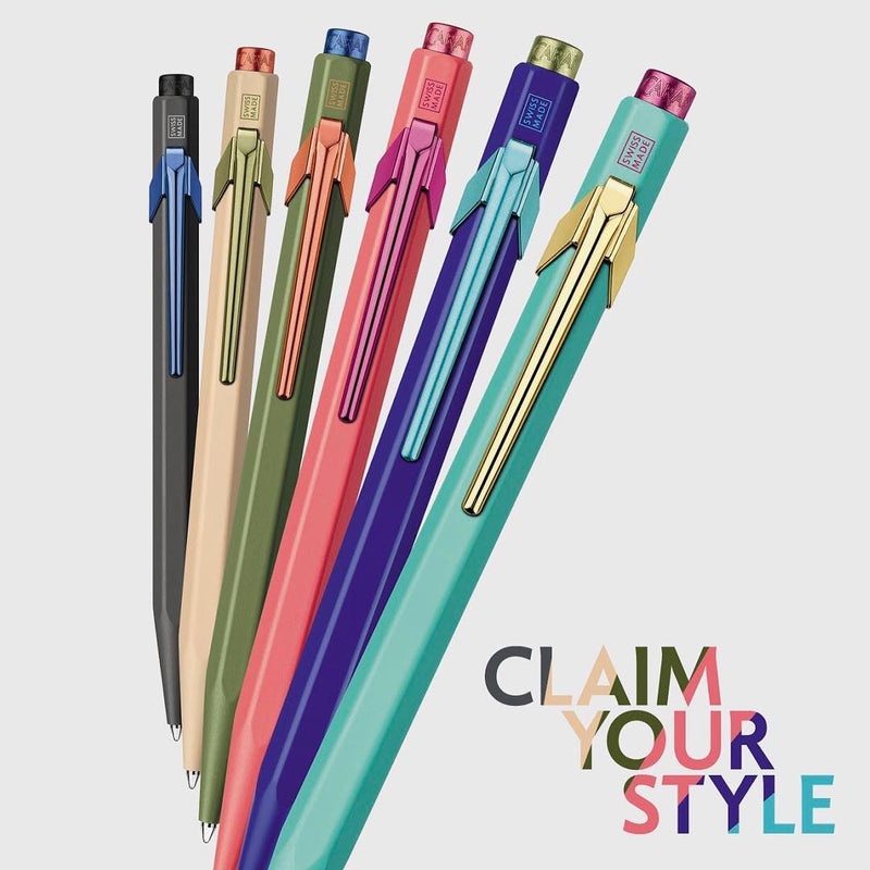 849 CLAIM YOUR STYLE Bolígrafo Rosado - Caran d'Ache Colombia