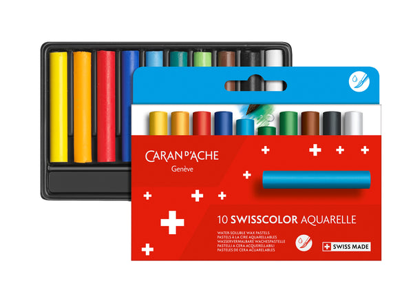 SWISSCOLOR AQUARELLE 1/2 PASTEL 10