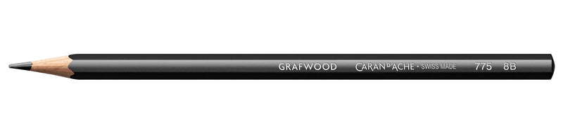 Lápiz Grafwood, 15 graduaciones del 4H al 9B.