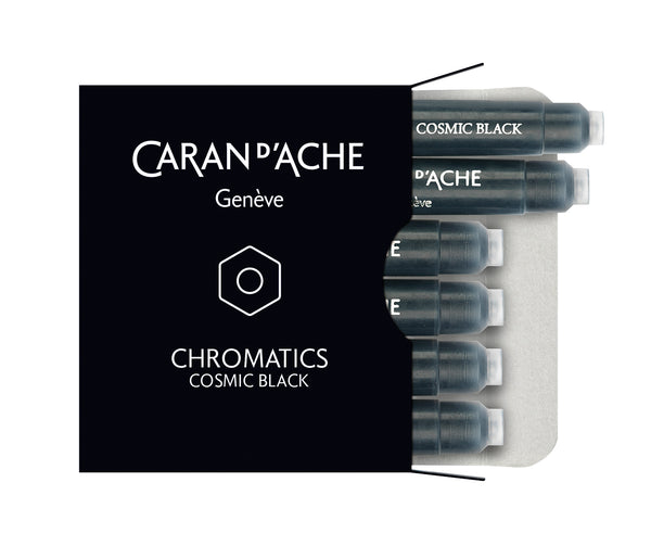 Cartucho para pluma Cosmic Black ( Negro ) - Caran d'Ache Colombia