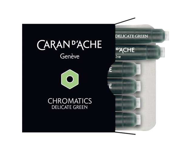 Cartucho para pluma Delicate Green ( verde ) - Caran d'Ache Colombia