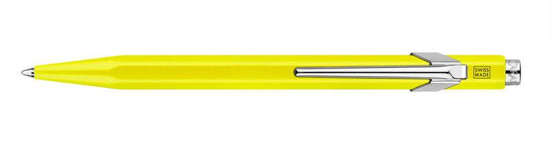 849 POPLINE Bolígrafo Amarillo fluorescente - Caran d'Ache Colombia