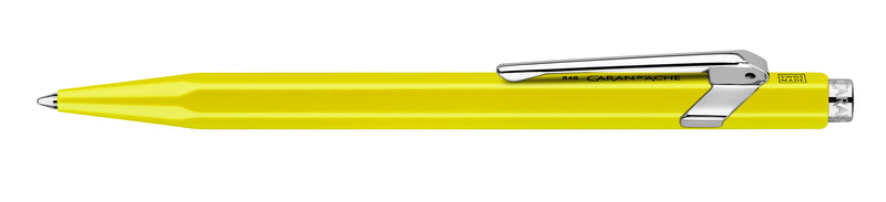 849 POPLINE Bolígrafo Amarillo fluorescente - Caran d'Ache Colombia