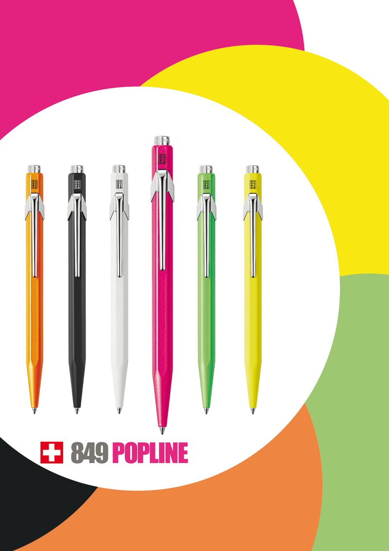 849 POPLINE Bolígrafo Blanco - Caran d'Ache Colombia