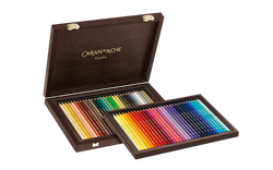 COFRE DE MADERA SURTIDO DE 30 AÑOS - 30 + 30 SUPRACOLOR® SOFT AQUARELLE - Incluyendo los 30 nuevos colores - Caran d'Ache Colombia