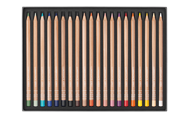 Colores Caran D'Ache Luminance con 20