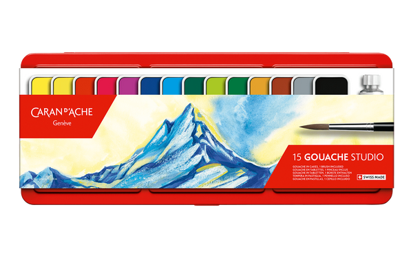 GOUACHE STUDIO  / 15 Colores