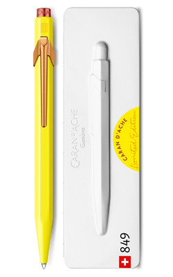 849 CLAIM YOUR STYLE 2 Bolígrafo Amarillo - Edición Limitada