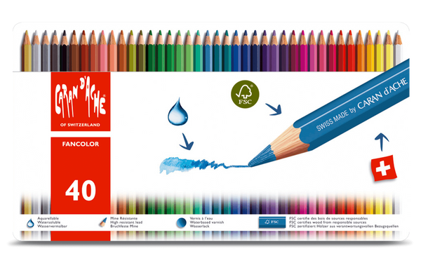 FANCOLOR 40 colores - Caran d'Ache Colombia