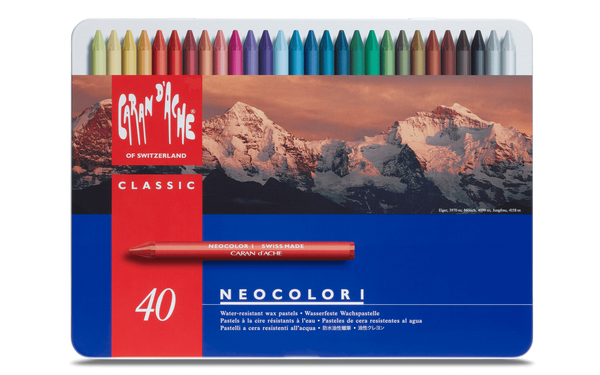 CLASSIC NEOCOLOR I 40 colores - Caran d'Ache Colombia