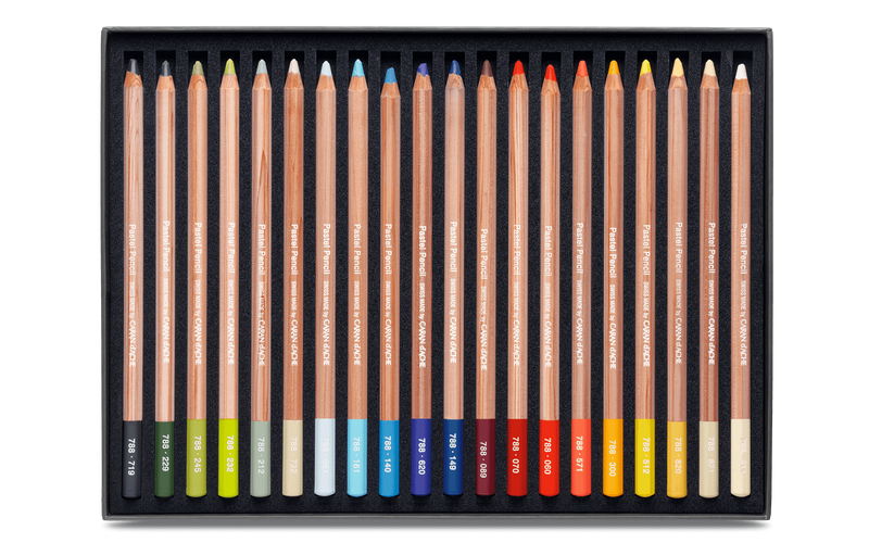 LÁPICES DE PASTEL CAJA DE CARTON de 40 colores - Caran d'Ache Colombia